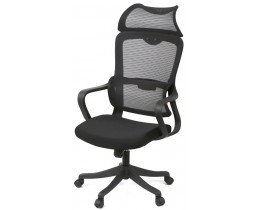 Офисное кресло АКЛАС Дориан BL TILT (K-01 black/OS Black)