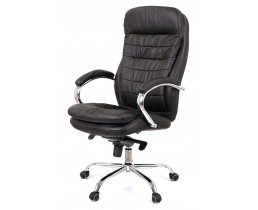 Кресло Аклас Валенсия MB XY-7340 (Кожа LC-A Black/PU Black)