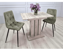 POLAR D/G стіл дуб крафт сірий/глиняний сірий