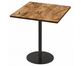 Стіл квадратний 70 см Скіф 75 коричневий вінтаж