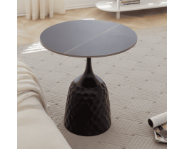 Журнальный столик керамика d.50 Лола черный