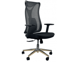 Компьютерное кресло премиум (вес 150 кг) HQOC-17-G, черное