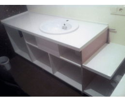 Мебель в ванную вариант 7