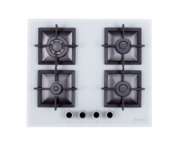 Газовая на стекле варочная панель Perfelli HGG 61283 WH