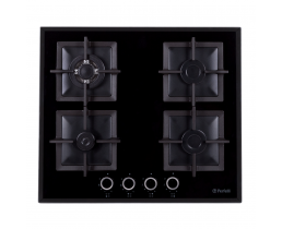 Газовая на стекле варочная панель Perfelli HGG 61683 BL