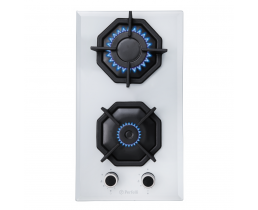 Газовая на стекле варочная панель Perfelli HGG 31443 WH