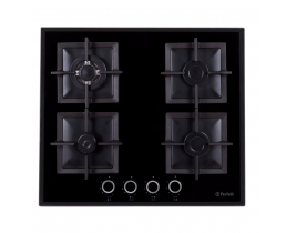 Газовая на стекле варочная панель Perfelli HGG 61283 BL