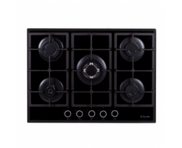 Газовая на стекле варочная панель Perfelli HGG 71623 BL