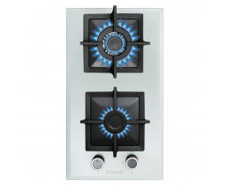 Газовая на стекле варочная панель Perfelli HGG 31683 WH