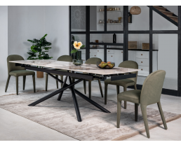 Керамічний стіл Піно TML-1200 патагонія + чорний