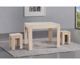 Комплект обідній стіл Андервуд 140 + 2 табурета Андервуд (Мікс-Меблі)  