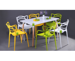 Комплект обідній стіл Elsa + стілець Viti AMF  в Україні