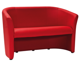 Софа TM-2 червона/венге EK-6