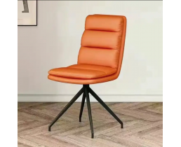 Стул CLIFF черный каркас/оранжевый