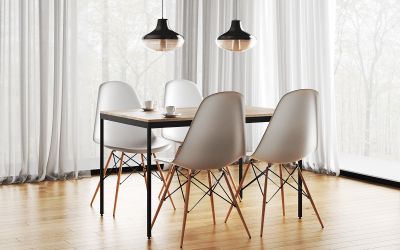 Стул Aster RL Wood Пластик Белый - интерьер - фото 9