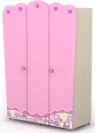 Детский шкаф "Pink Pn-03" Дорис