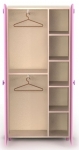 Детский шкаф "Pink Pn-02-3" Дорис