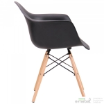 Кресло Salex PL Wood Черный