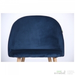 Стілець обідній Sherry beech/blue velvet
