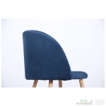 Стілець обідній Sherry beech/blue velvet