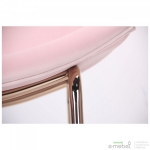 Стілець Alphabet E gold/pink