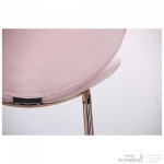 Стілець Alphabet E gold/pink