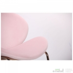 Стілець Alphabet E gold/pink