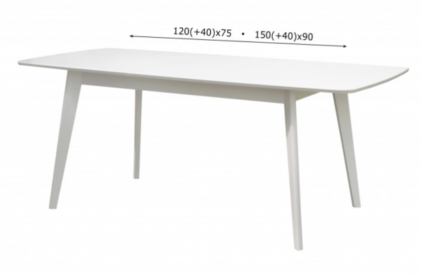 Стол обеденный Модерн 120 белый Микс Мебель  в Украине