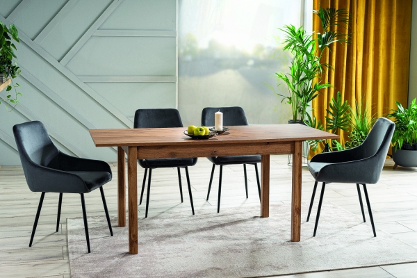 Комплект стол Horacy + стулья Albi Velvet 4 шт. (Signal)