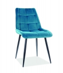 Комплект стол Tower + стулья Chic Velvet 4 шт. (Signal)
