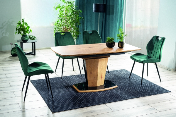Комплект стол Houston + стулья Arco Velvet 4 шт. (Signal)