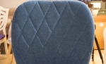 Стілець Флай метал сидіння тканина 480x590x890 синій