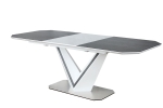 Стол обеденный Valerio Ceramic 160(220)X90 Серый/Белый