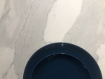 Стол обеденный Armani Ceramic 160(220)х90  Эффект Мармура/Черный Мат