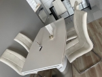 Стол обеденный Fano 160(220)х90 Белый