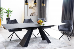 Стол обеденный Salvadore Ceramic 160(240)x90 см Серый / Черный 