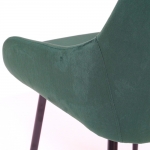 Стул Albi Velvet Зеленый/Черный