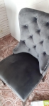 Стул August Velvet Серый