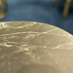 Стол обеденный Cassino II Ceramic 90х160 Графит/Белый Мат