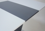 Стіл обідній Cosmo Grey 110(145)x68 см Графіт / Сірий Камінь