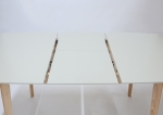 Exen II Intarsio Стіл обідній 120 (160) х80 см Сірий