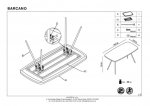Стол обеденный Barcano Halmar