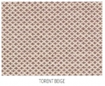 Стул Konrad Halmar темный орех / бежевый Torent beige