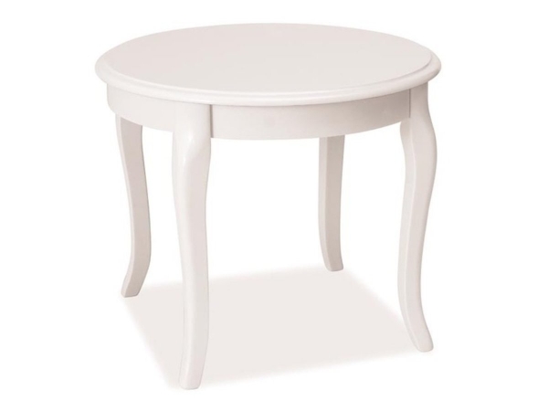 Журнальний столик ROYAL D білий 60X60