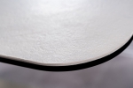 Стіл CANYON CERAMIC білий мармур/чорний мат 160(220)x90