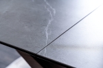 Стол DOLCE CERAMIC серый мрамор/орех 180(240)X95