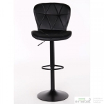 Барний стілець Vensan PU Black/Black