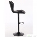 Барний стілець Vensan PU Black/Black