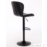 Барний стілець Vensan PU Black/Black