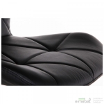 Барний стілець Vensan PU Black/Black
